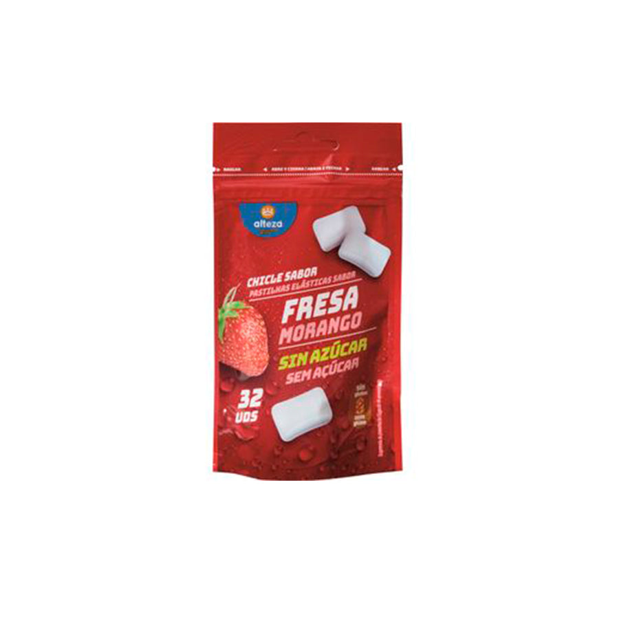 Alteza Pastilha Elástica Morango 32 un