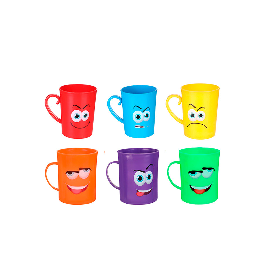 Caneca Colorida Funky 400 ml