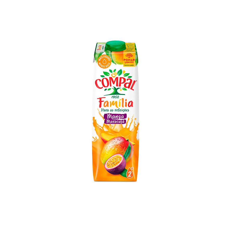 Compal Família Manga, Maracujá e Laranja 1 L