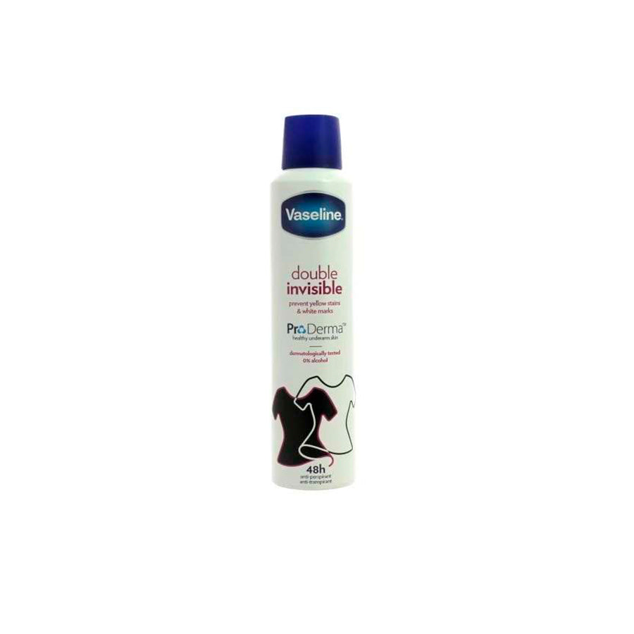 Vaseline Desodorizante Spray Double Invisible 250 ml