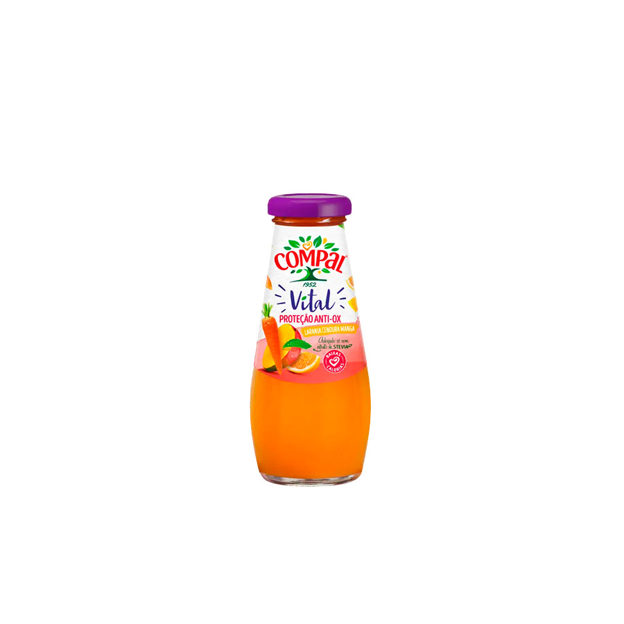 Compal Vital Laranja, Cenoura e Manga 20 cl
