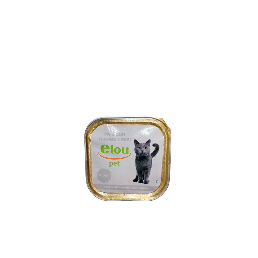 Elou Paté de Gato Frango e Perú 100 gr