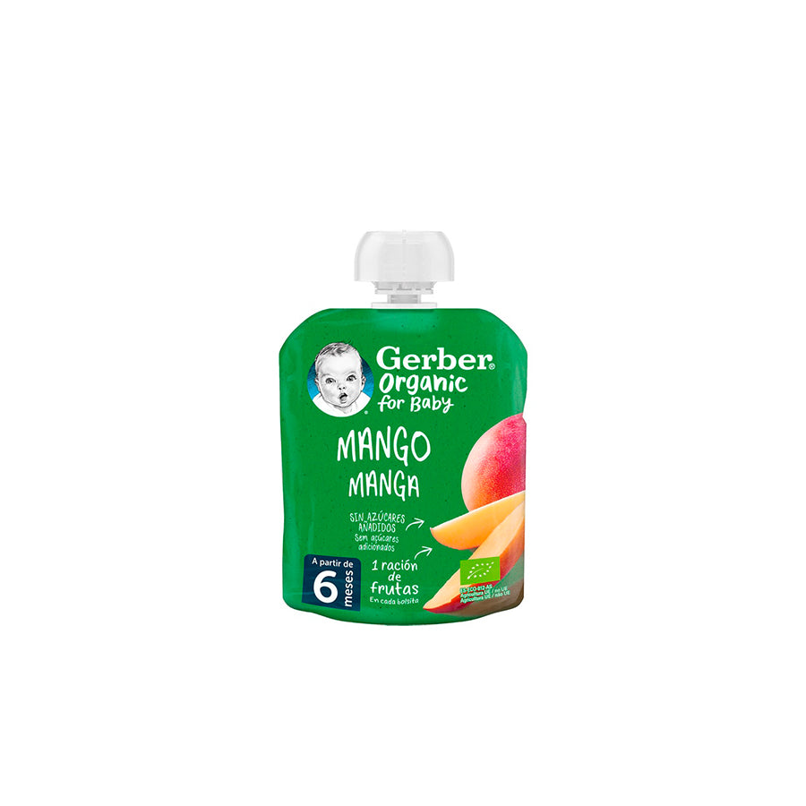Gerber Saqueta de Fruta Manga 90 gr