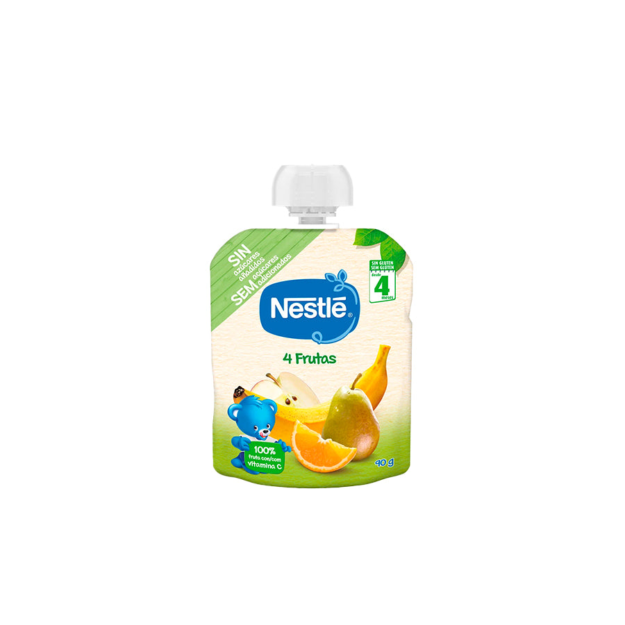 Nestlé Saqueta de 4 Frutos 90 gr