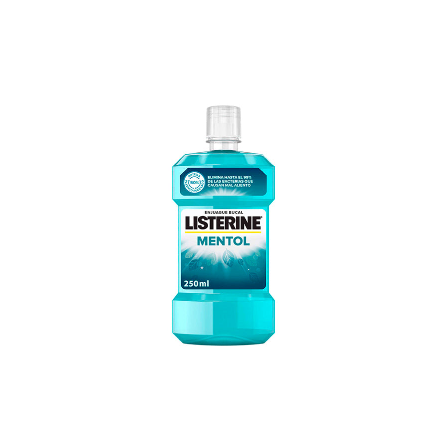 Listerine Elixir Bucal Mentol 250 ml
