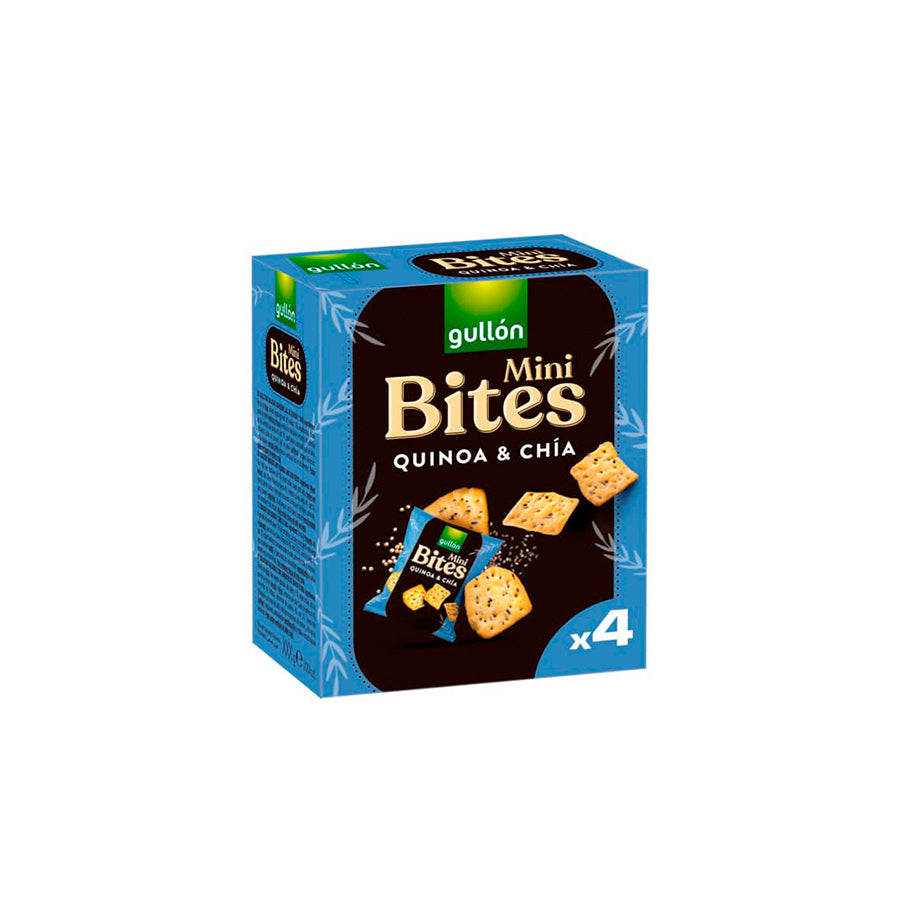 Gullón Mini Bites Quinoa e Chia 160 gr