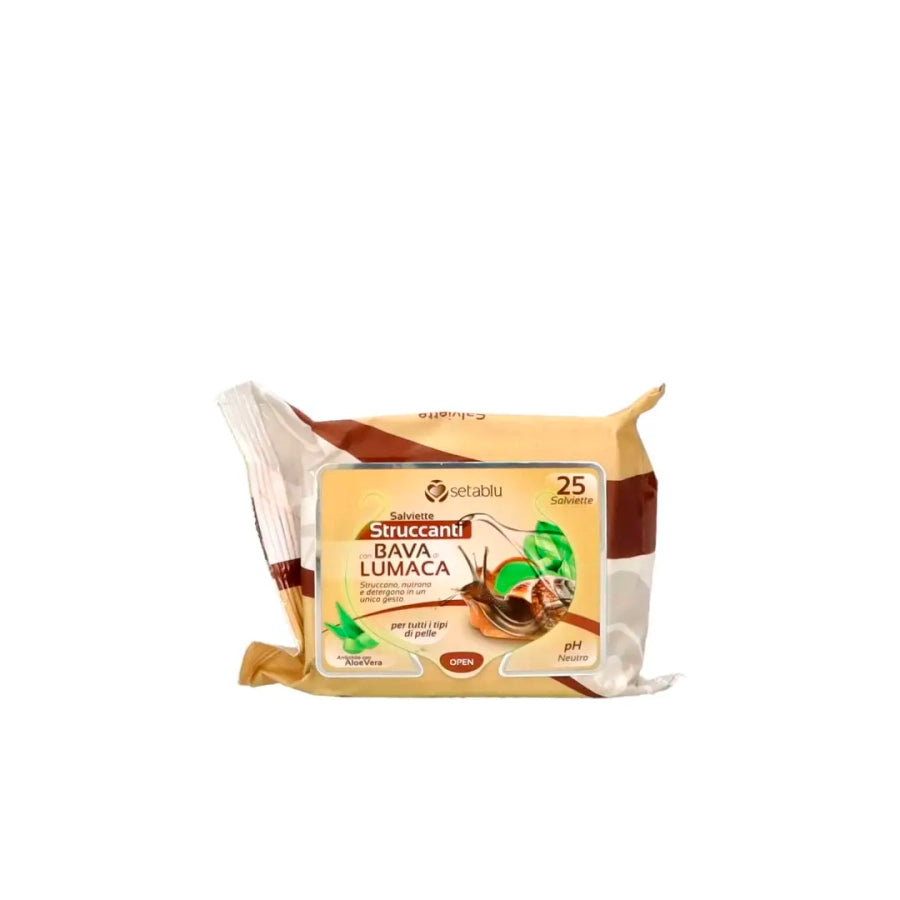 Toalhitas Desmaquilhantes Baba de Caracol 25 un