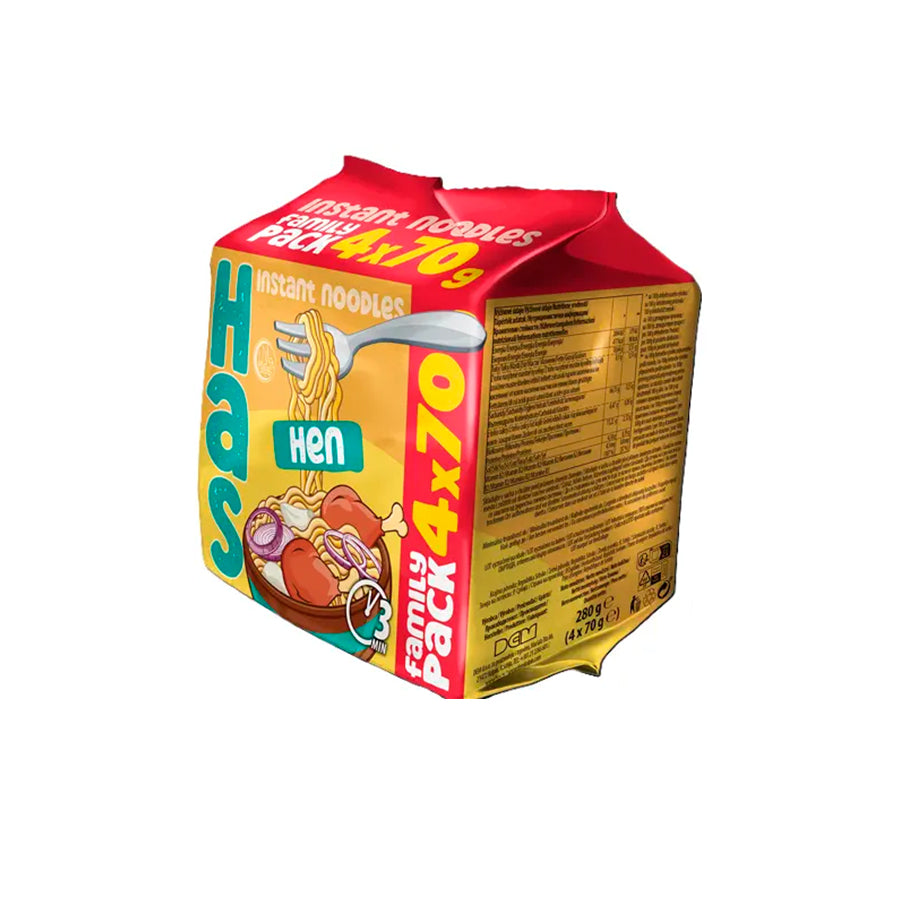 Noodles Pack Familiar Hen 4 x 70 gr