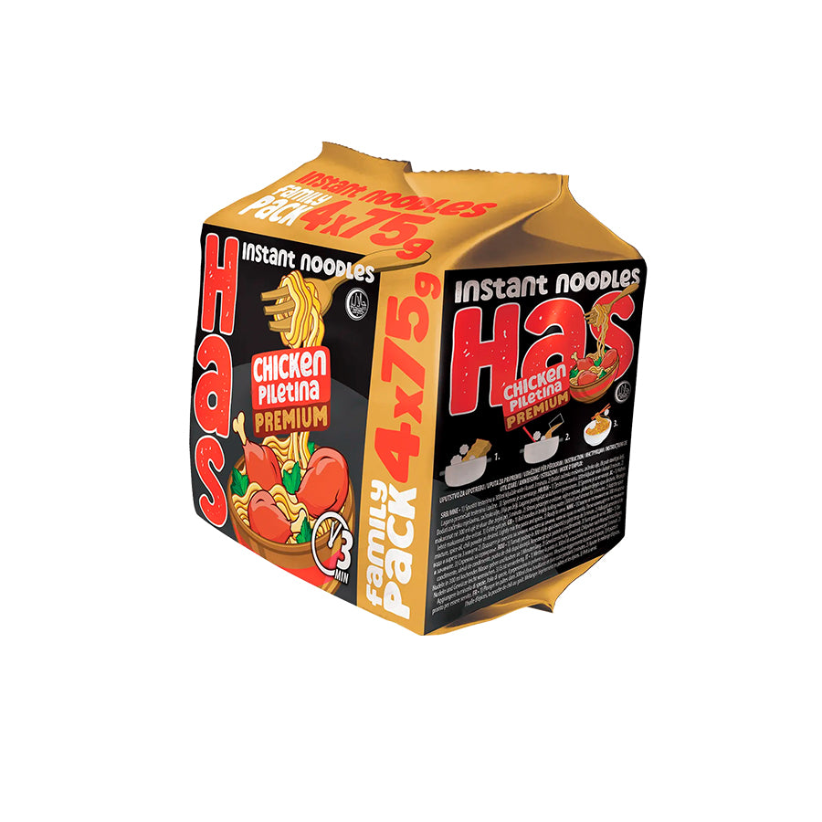 Noodles Pack Familiar Premium Chicken 4 x 70 gr