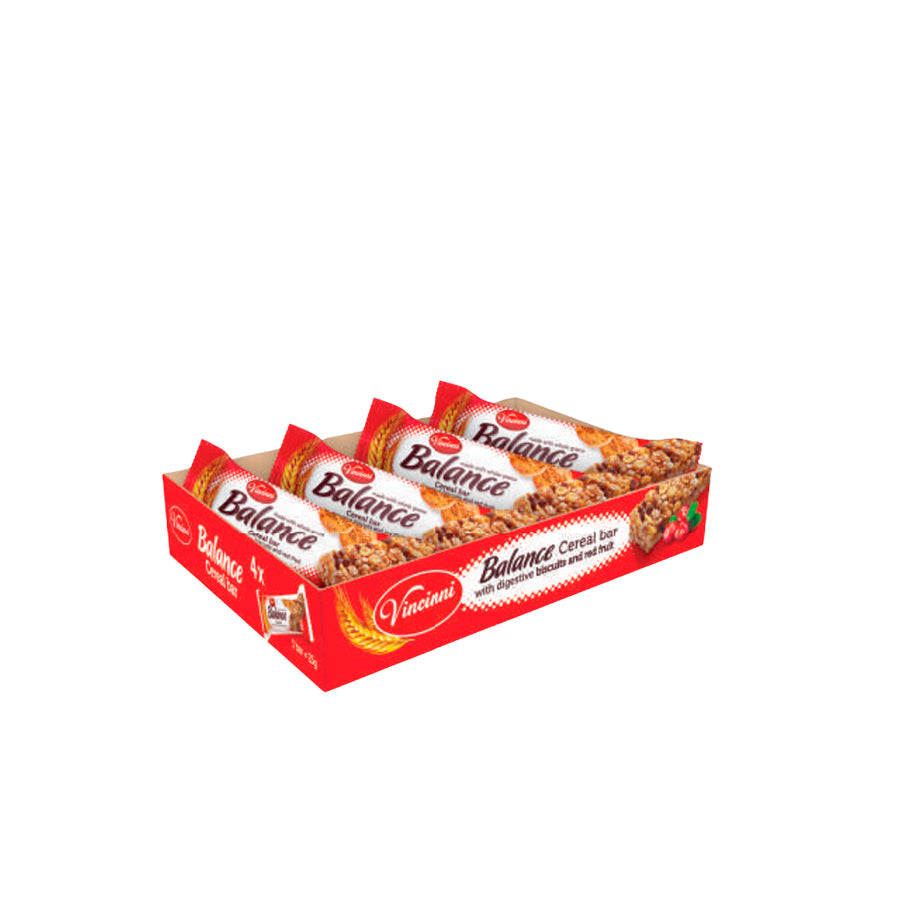 Barra de Cereais com Frutos Vermelhos 4 x 23 gr