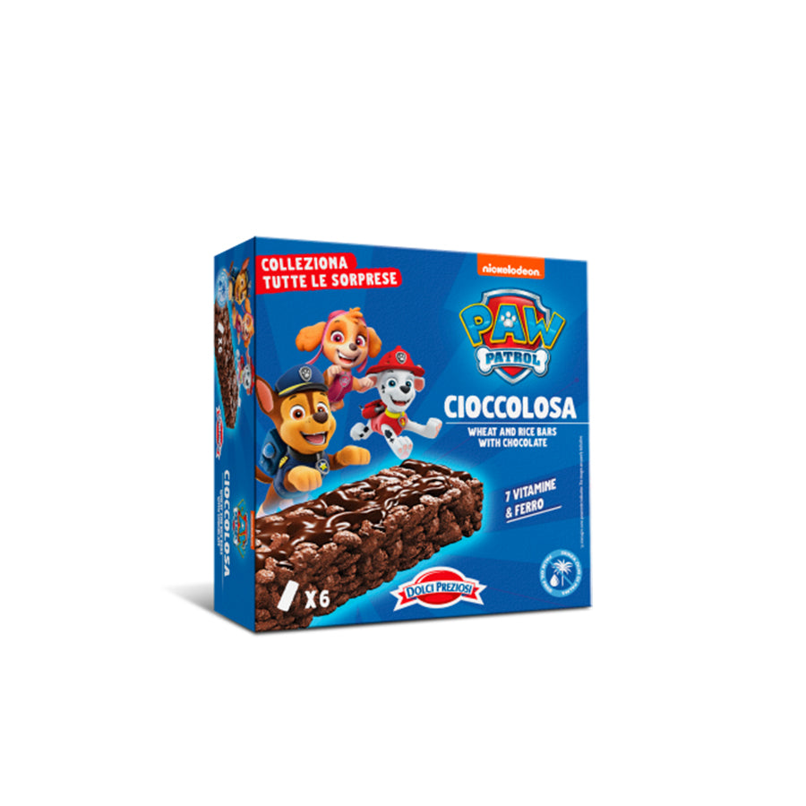 Patrulha Pata Barras de Cereais Chocolate 6 x 20 gr