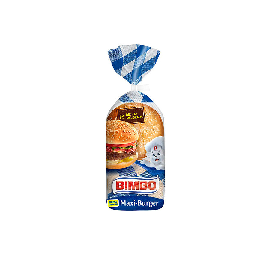 Bimbo Maxi Burguer 4 un 300 gr