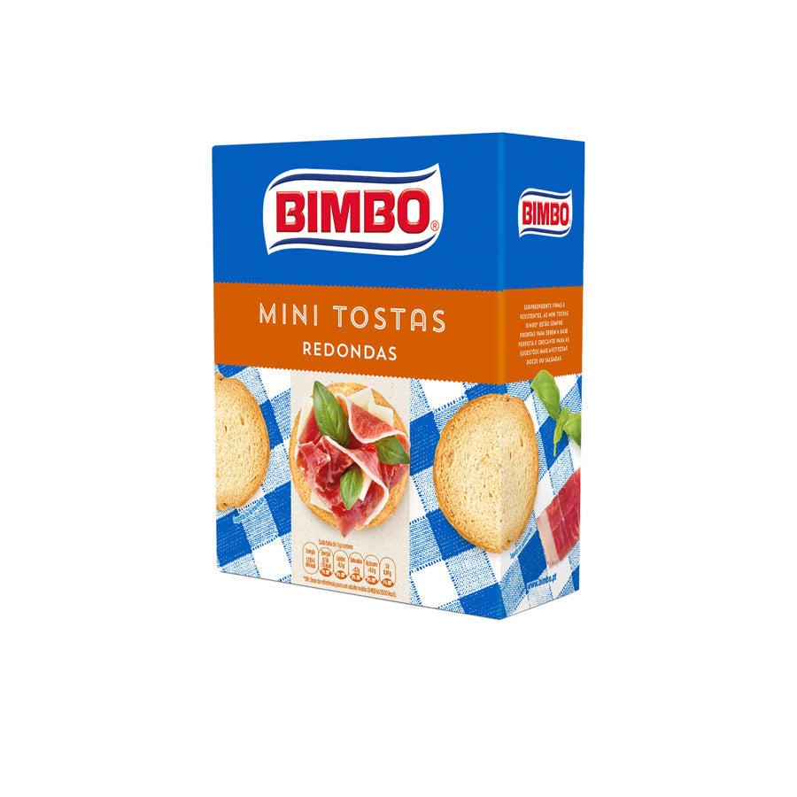 Bimbo Mini Tostas Redondas 100 gr