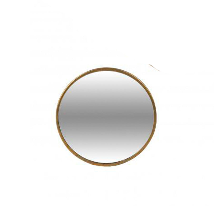 Base Espelho Contorno Dourado 10 cm