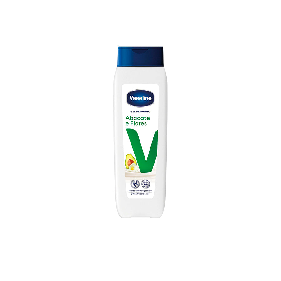 Vaseline Gel de Banho Abacate e Flores 750ml