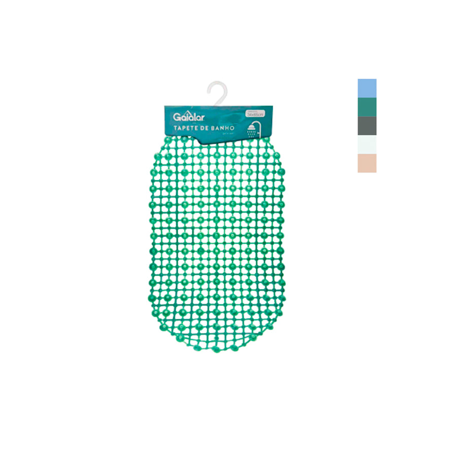 Tapete Banho Oval 34 x 65 cm