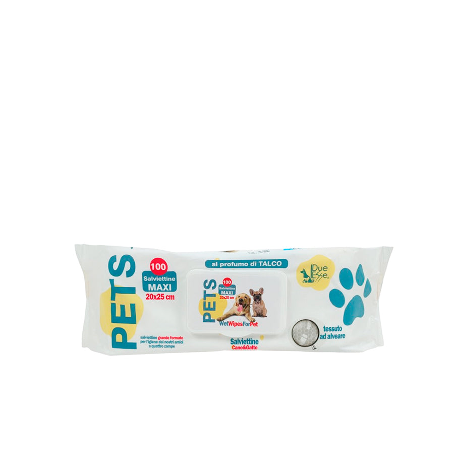 Toalhitas de Limpeza para Animais 100 un