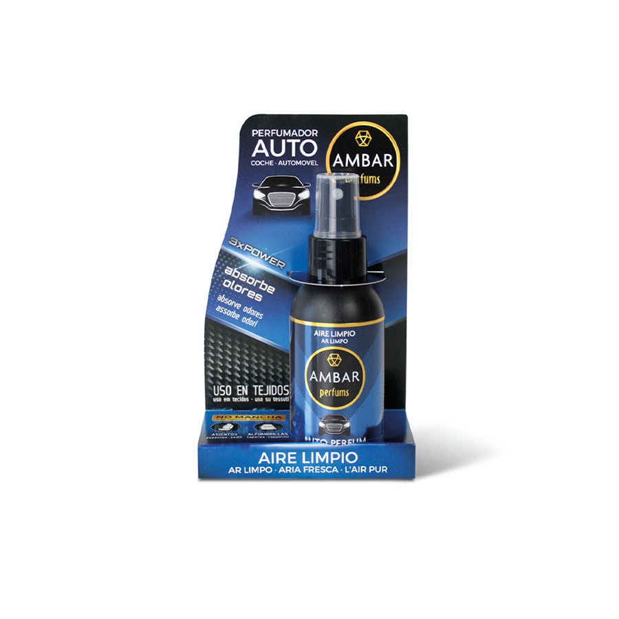 Ambar Ambientador Spray de Carro Ar Limpo 90 ml