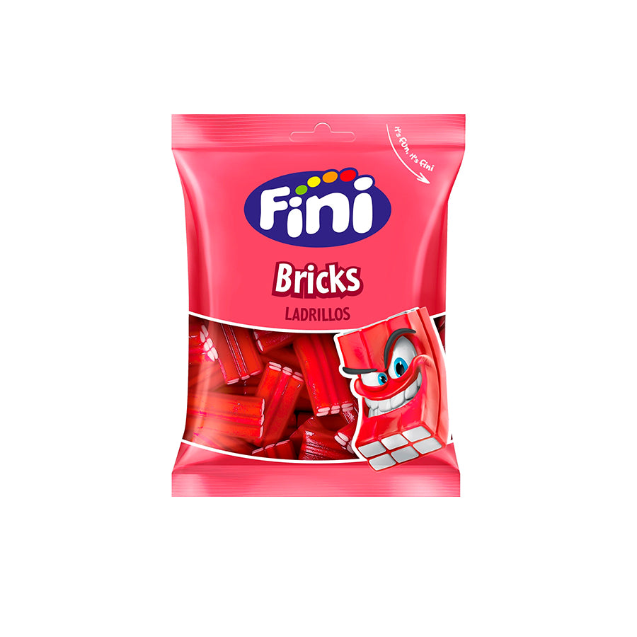 Fini Tijolos Morango 90 gr
