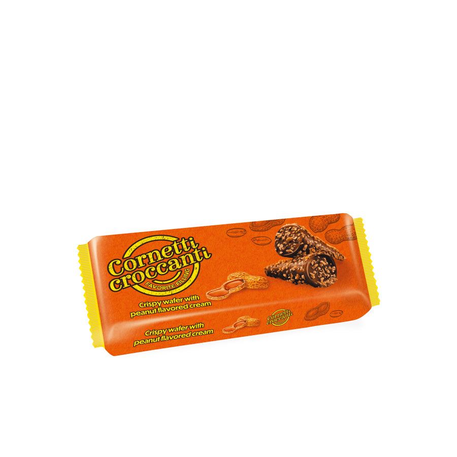 Cornetti Croccanti Amendoim 100 gr