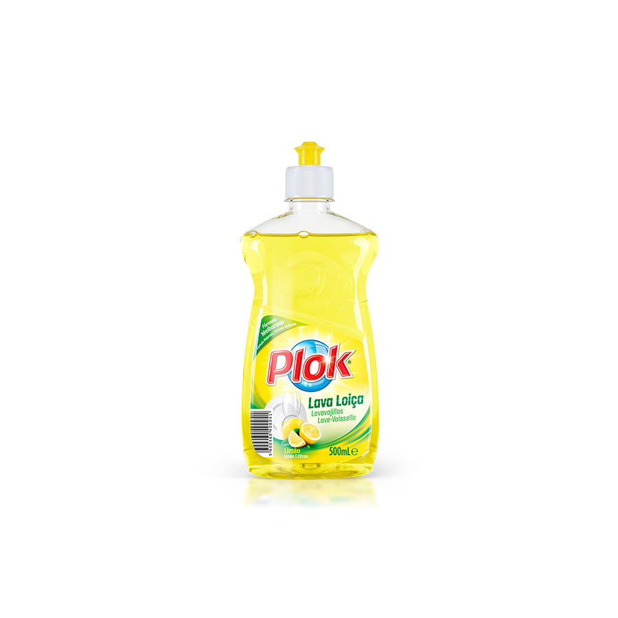 Plok Detergente Loiça Limão 500 ml