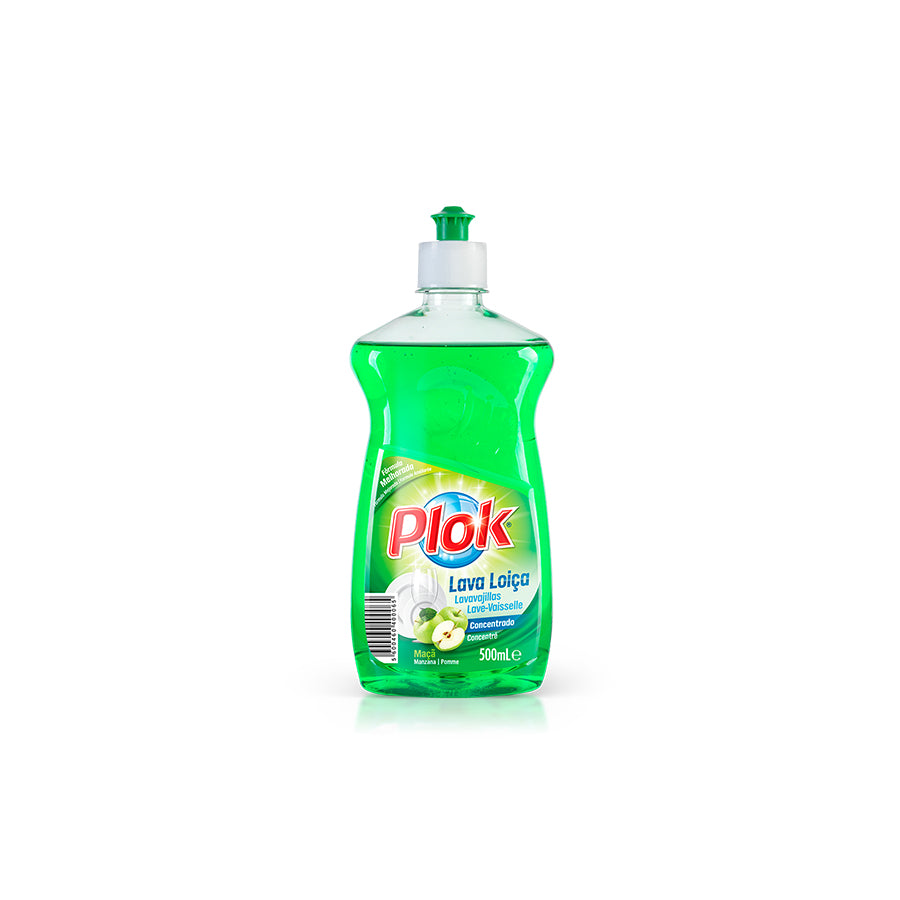 Plok Detergente Loiça Concentrado Maçã 500 ml