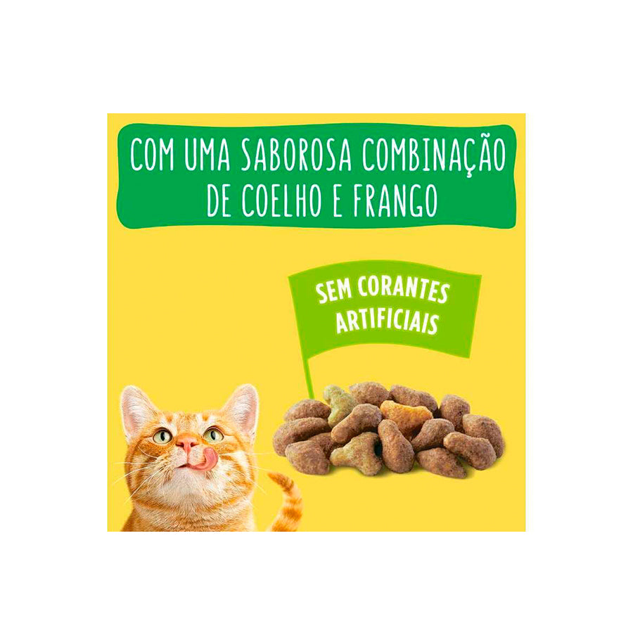 Friskies Ração para Gato com Coelho e Frango 400 gr