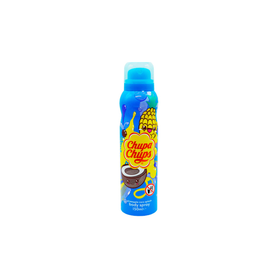 Chupa Chups Spray Corporal Abacaxi e Côco 100 ml