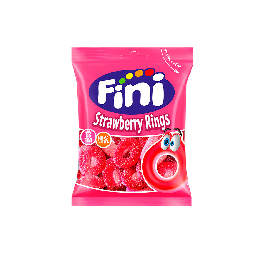 Fini Strawberry Rings 90 gr