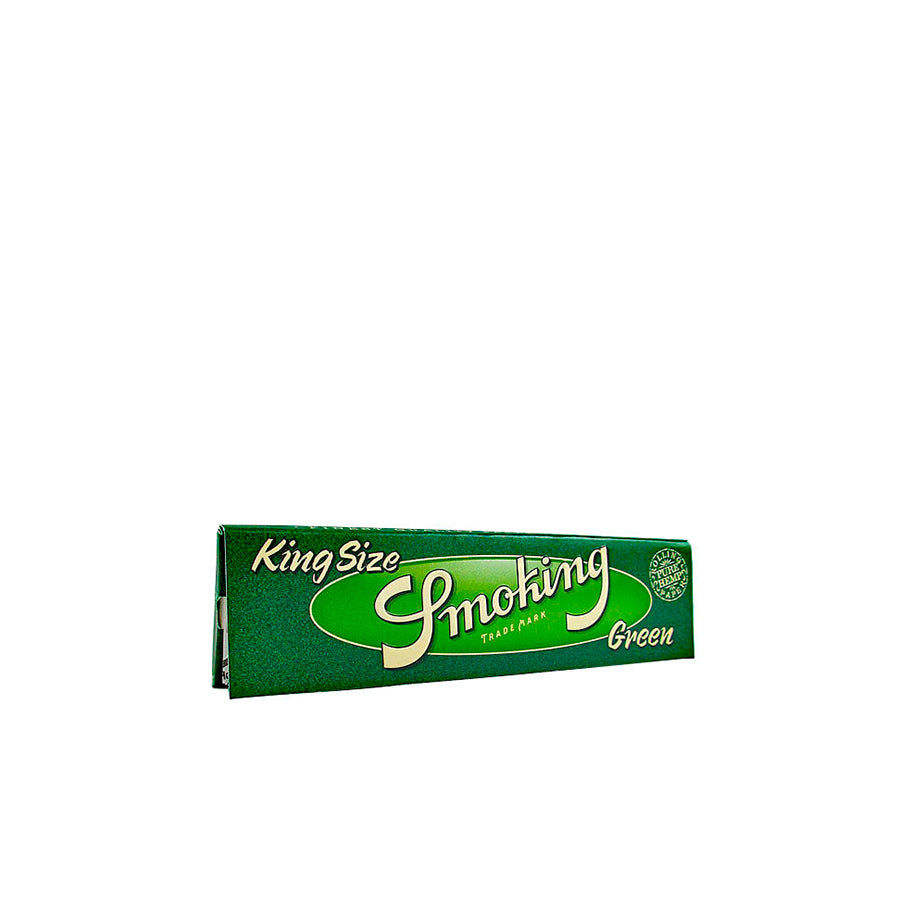 Smoking Mortalhas King Size Green 33 un