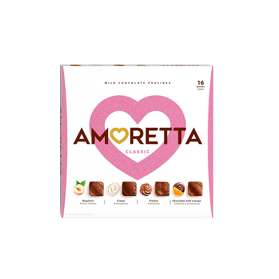 Amoretta Caixa Bombons Classic 106 gr