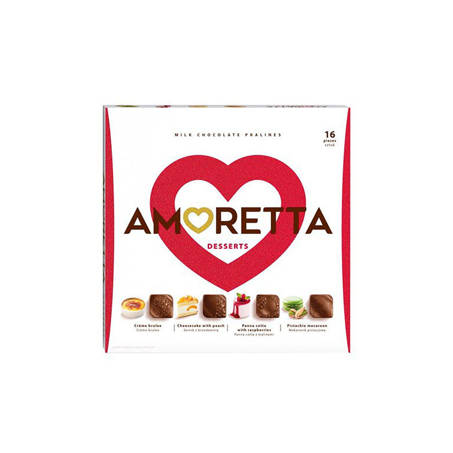 Amoretta Caixa Bombons Desserts 106 gr