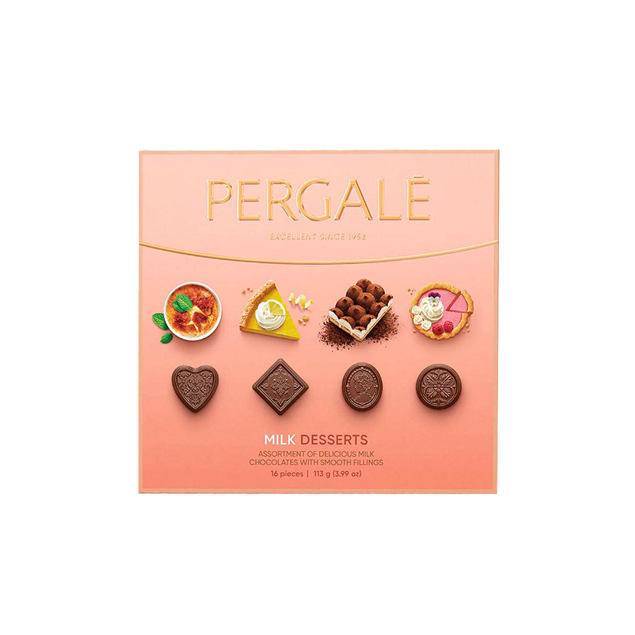 Pergalé Caixa Bombons Milk Desserts 113 gr