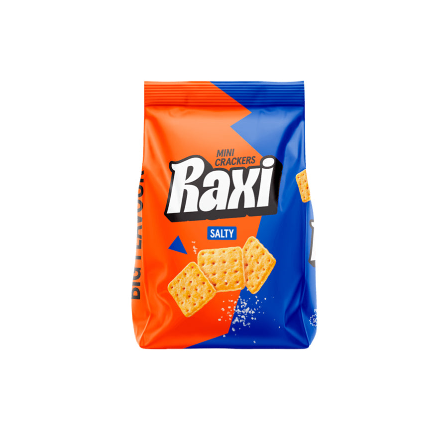 Raxi Mini Crackers Salty 100 gr