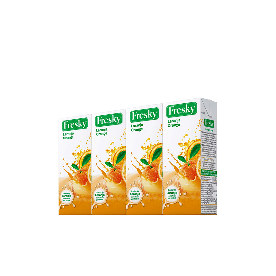 Fresky Laranja 4 x 200 ml