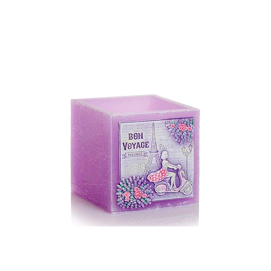 Vela Quadrada Bon Voyage 11 x 11cm