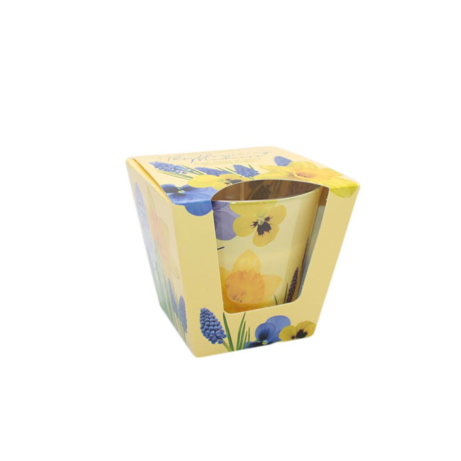 Vela Copo Vidro Flowering Madness 115 gr