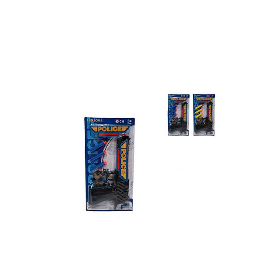 Pistola de Polícia 3 Dardos 35 cm