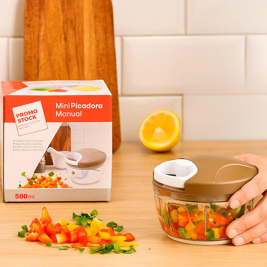 Mini Picadora Manual 500 ml
