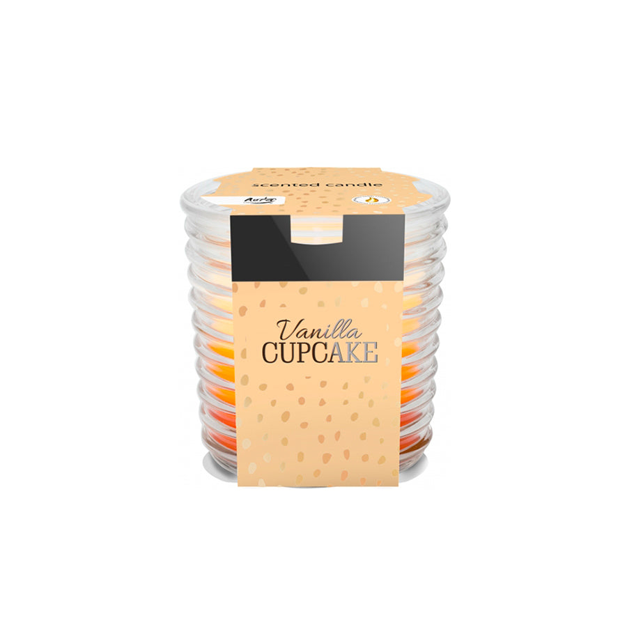 Vela Copo Aromático Baunilha Cupcake 28h