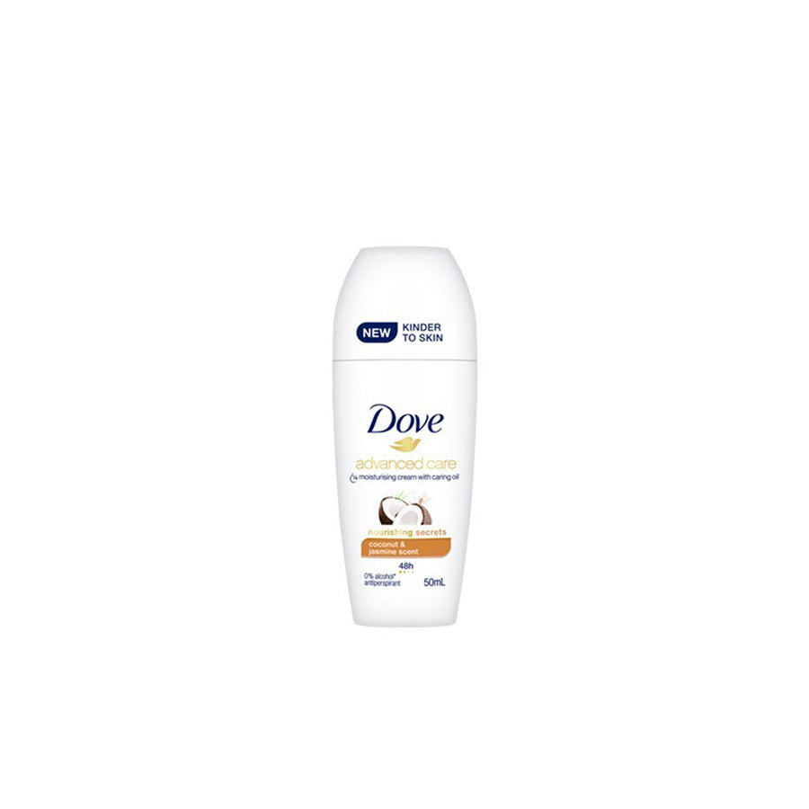 Dove Desodorizante Roll On Côco e Jasmim 50 ml
