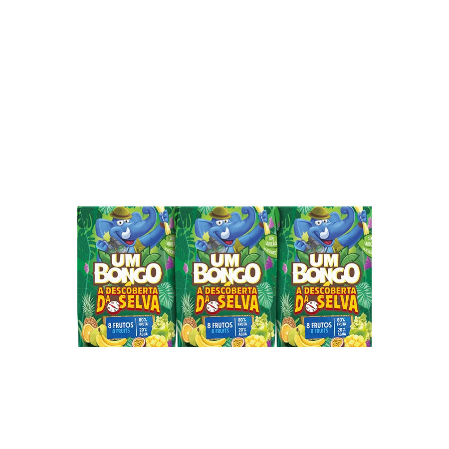 Bongo 8 Frutos 3 x 200 ml