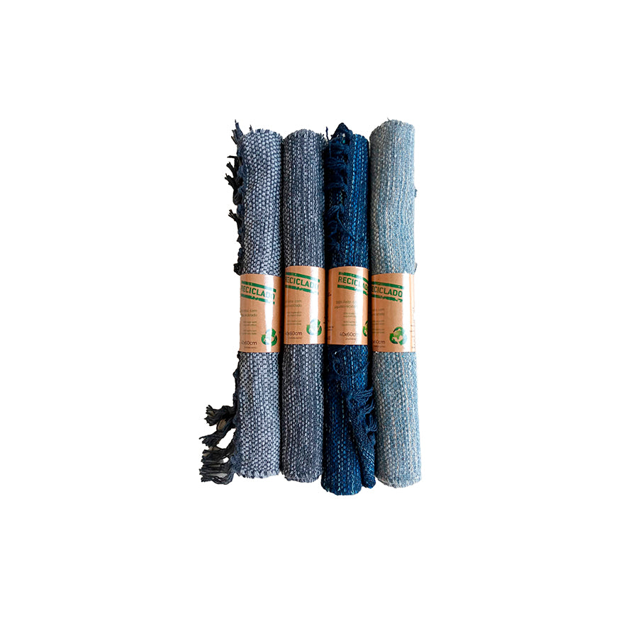 Tapete Algodão Reciclado 40 x 60 cm