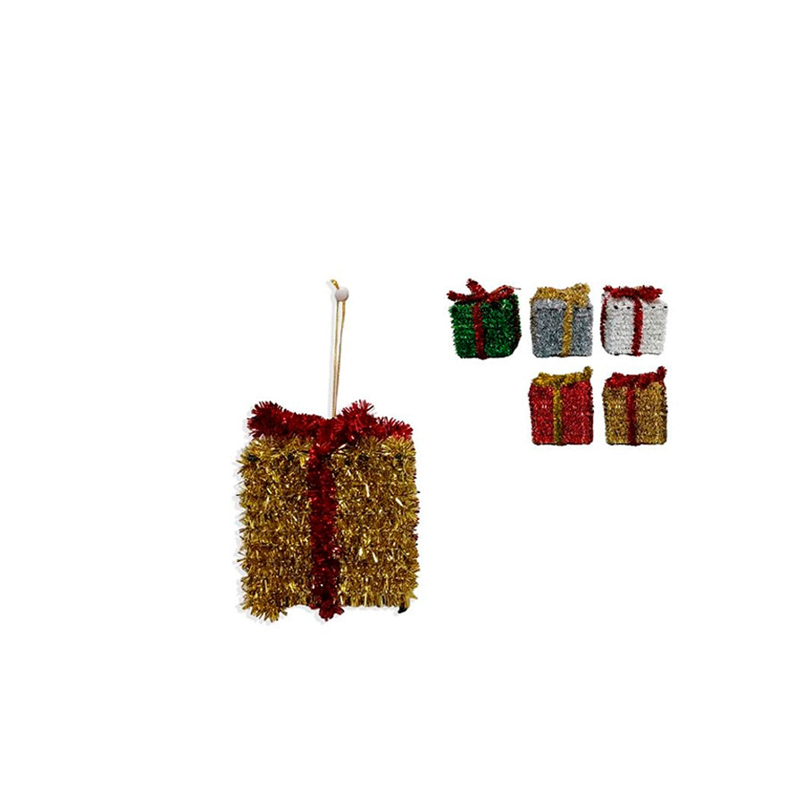 Presente de Natal Decorativo 10 x 10 cm
