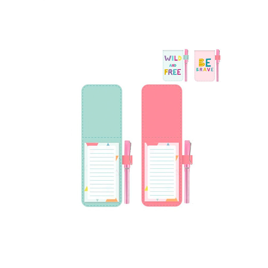 Bloco de Notas com Caneta 9 x 14 cm