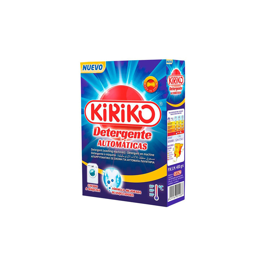 Kiriko Detergente em Pó para Máquina da Roupa 400 gr