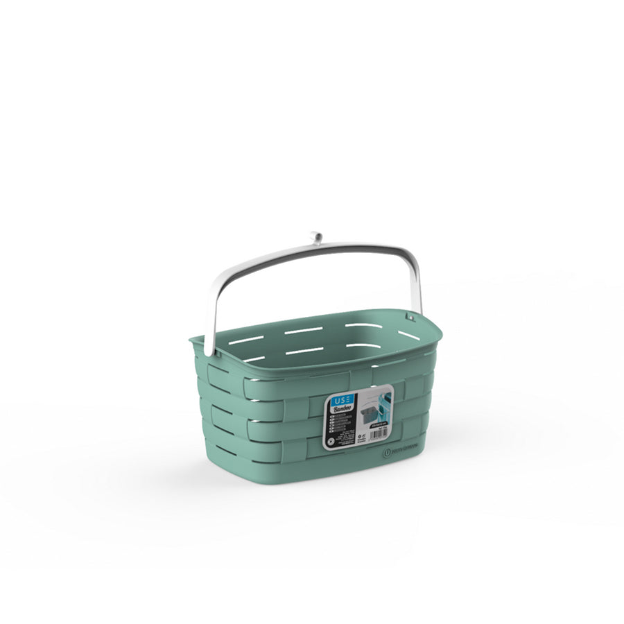 Cesto para Molas Bamboo Pastel 23 x 12 cm