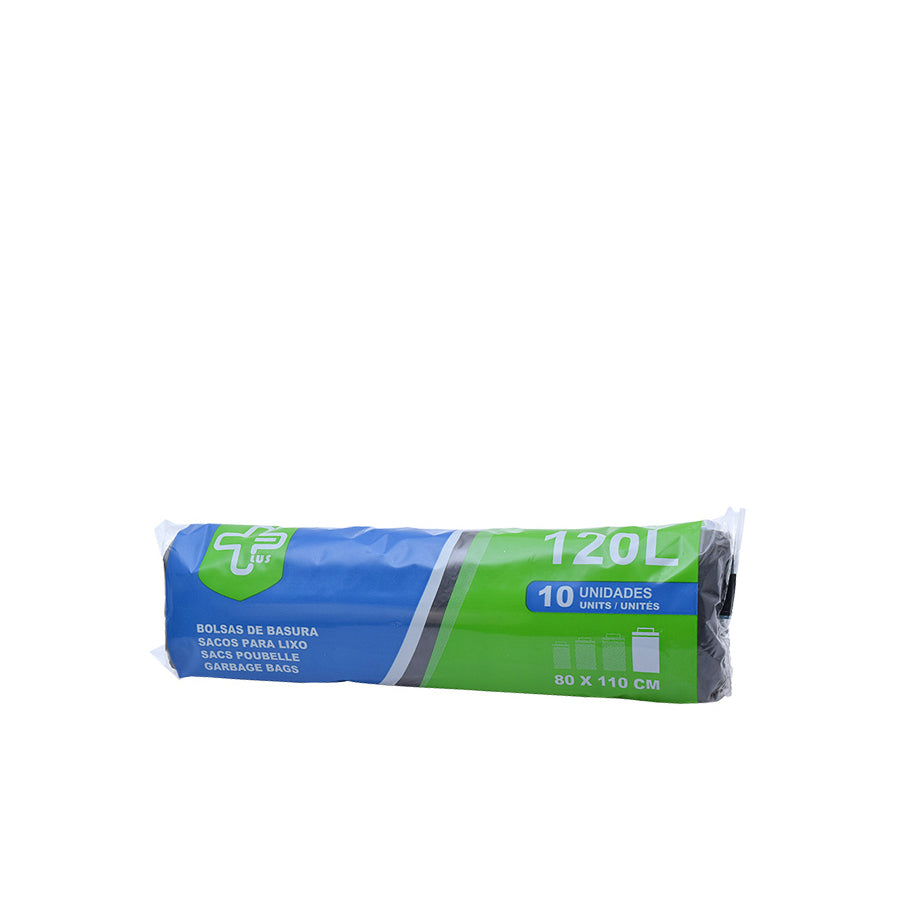 Pack 10 Sacos do Lixo 120 L