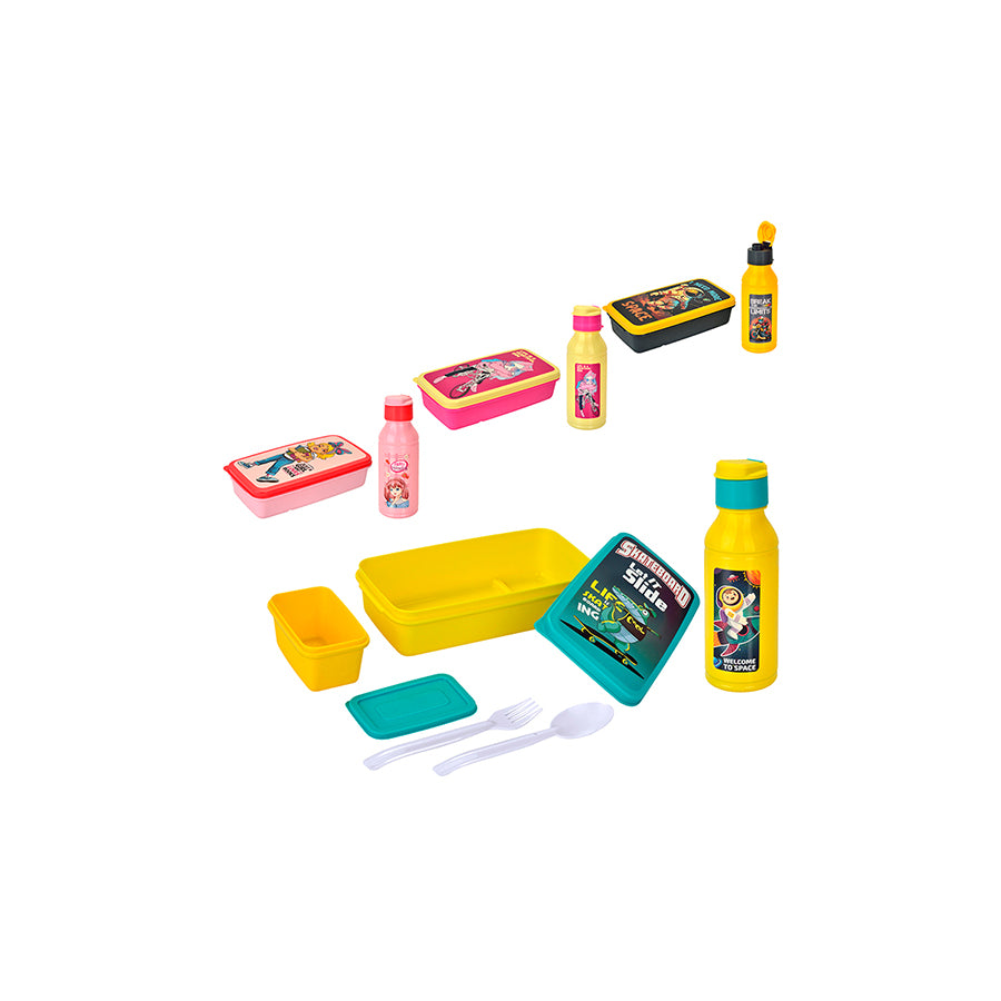 Rena Conjunto de Lancheira com Garrafa FunTime 300 ml