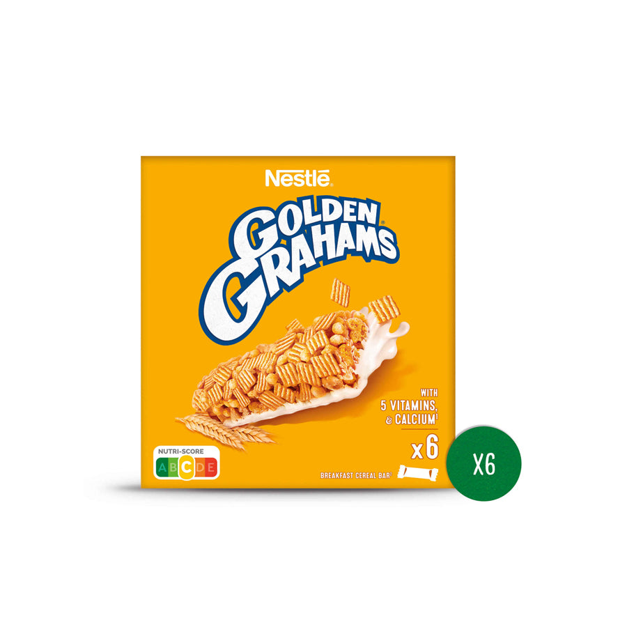 Golden Grahams Barras de Cereais 6 x 25 gr